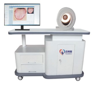 Hệ thống phân tích hình ảnh chẩn đoán lưỡi theo Y học cổ truyền Trung Quốc (Dạng xe đẩy để bàn)